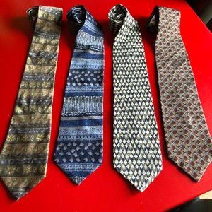 Four Cocktail Collection Neckties